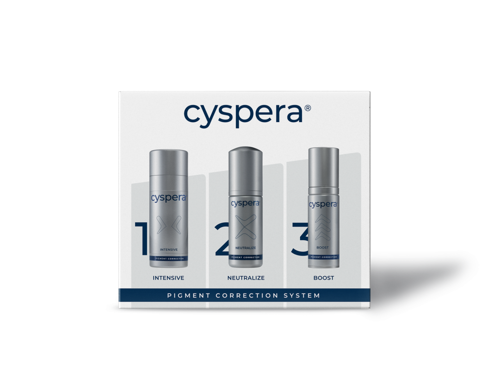 Bộ sản phẩm Cyspera Intensive System giúp điều trị nám, rám má đặc biệt là rám má kháng trị