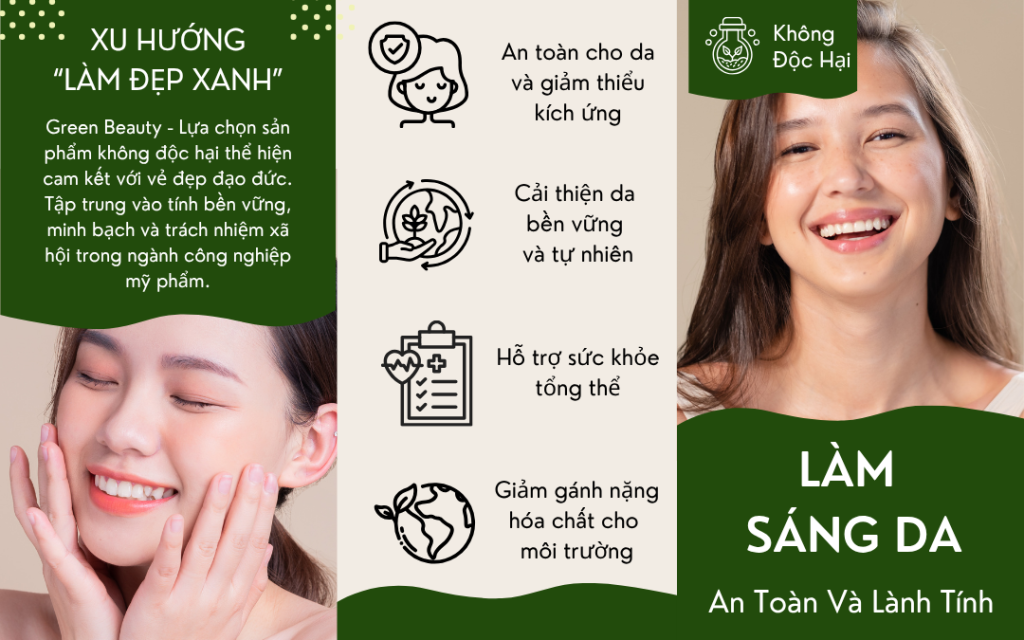 Những ưu điểm nổi bật của phương pháp làm sáng da không độc hại