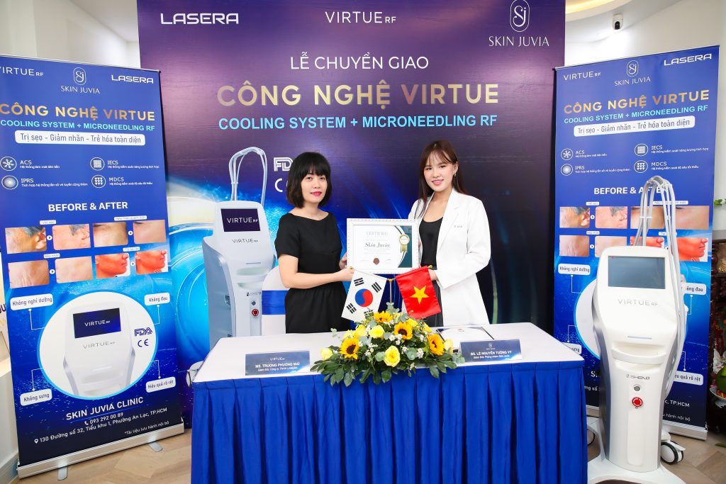 Toàn cảnh lễ chuyển giao Công Nghệ Virtue Microneedling RF & Cooling System tại SKIN JUVIA CLINIC
