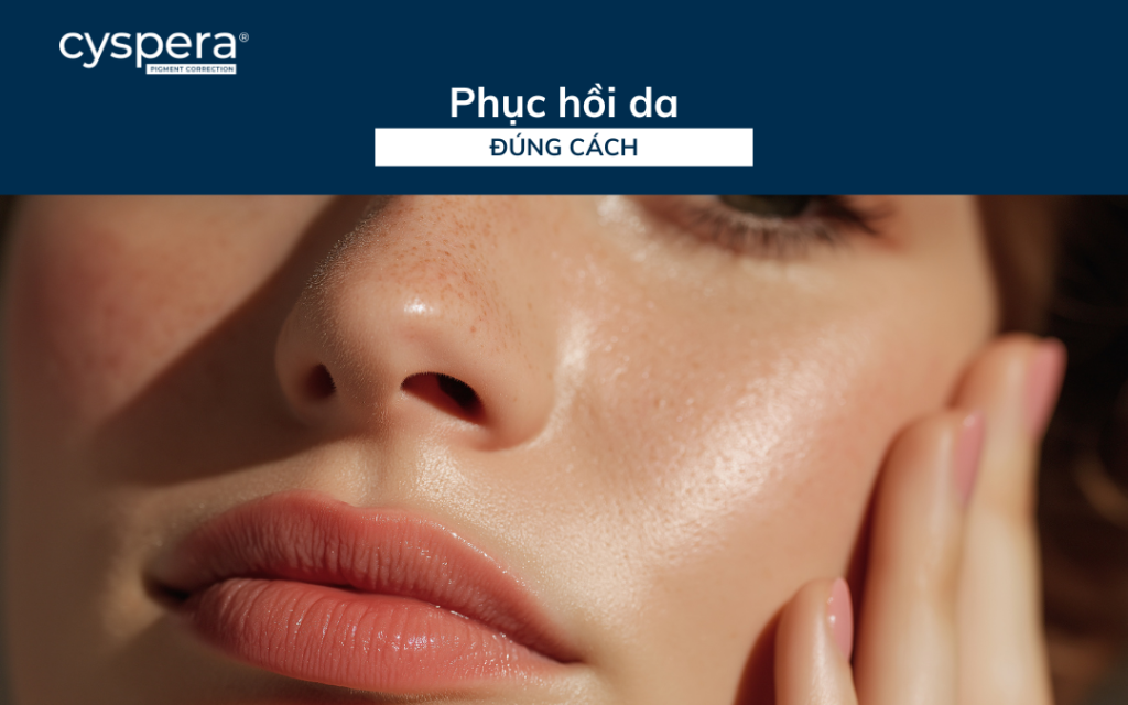 hục hồi hàng rào da là yếu tố then chốt giúp kiểm soát melanin và điều trị nám bền vững