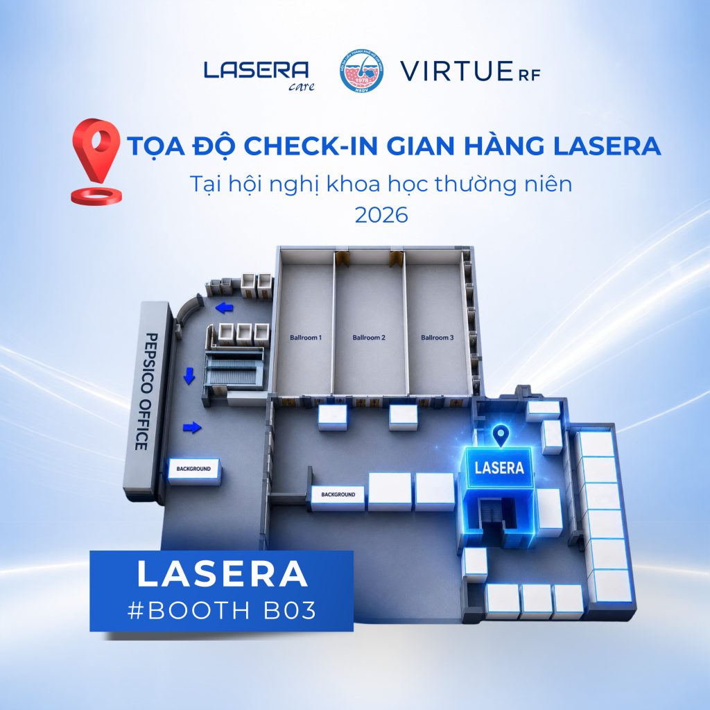 Tọa độ check-in photobooth LASERA & nhãn hàng Virtue RF đồng hành cùng Hội nghị Khoa học thường niên HCD 2026