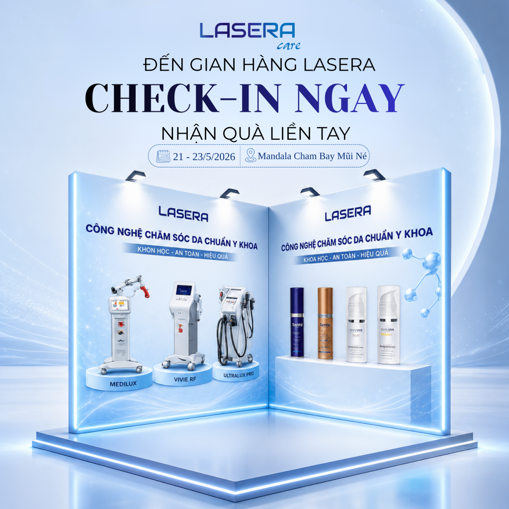 Check-in ngay nhận quà liền tay cùng LASERA tại NCAD9 2026