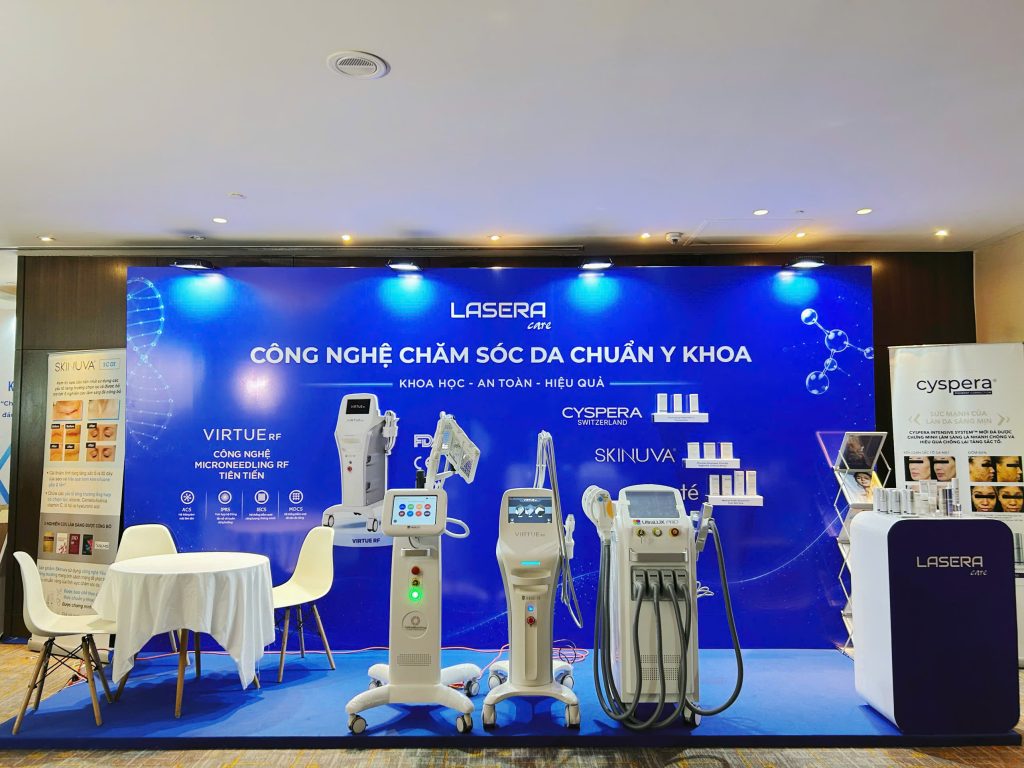 Booth LASERA B03 tại Hội nghị Khoa học thường niên HCD 2026