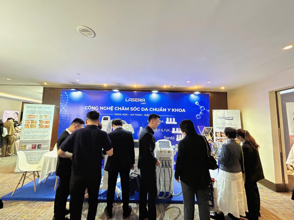 Không gian trải nghiệm công nghệ thẩm mỹ chuẩn y khoa
