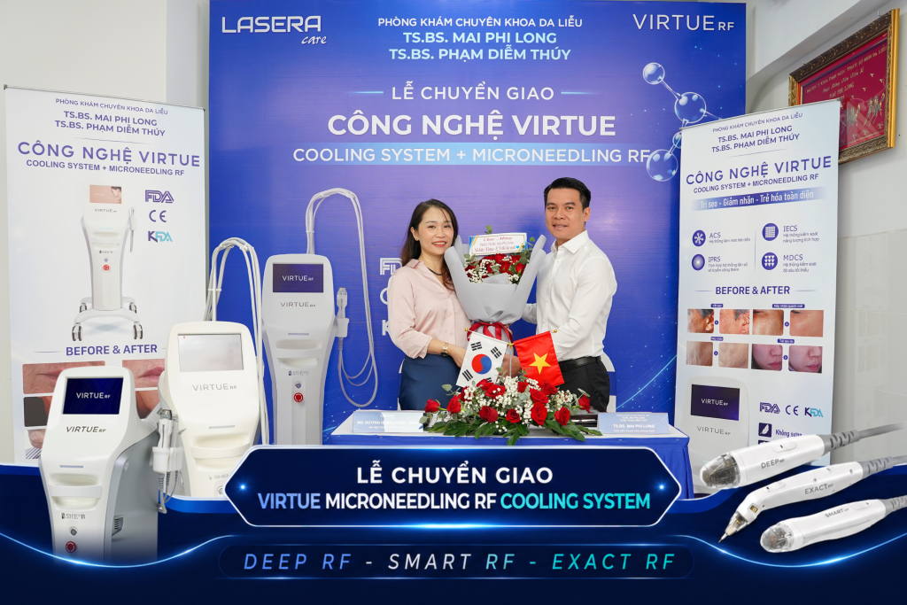 Lễ chuyển giao Virtue RF Microneedling tại PKCKDL TS.BS. MAI PHI LONG & TS.BS. PHẠM DIỄM THÚY