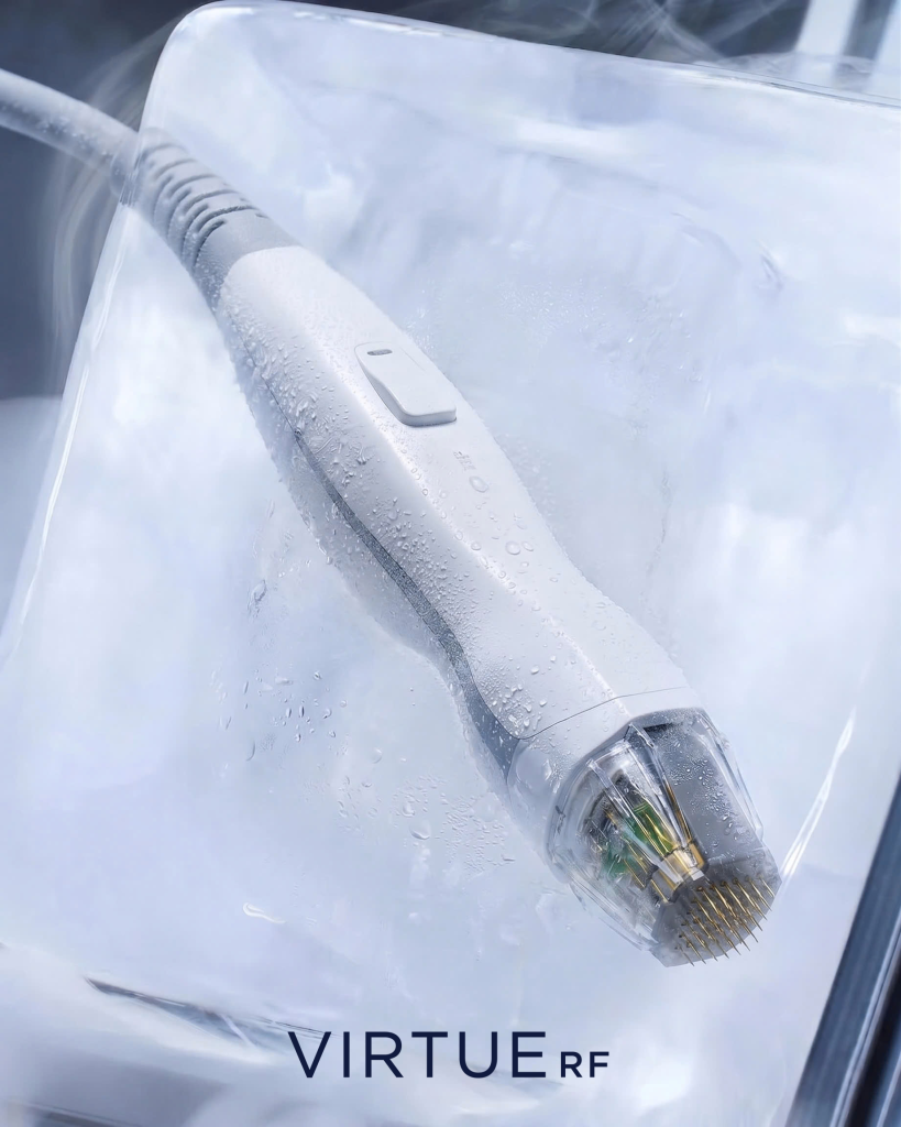 RF Microneedling Cooling System tích hợp trên tay cầm DEEP RF mang đến cảm giác thoải mái trong quá trình điều trị cho bệnh nhân